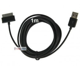 Samsung Tab Cable Tab 2 Galaxy Tablet 10.1 Usb Cable 1m Black 30pin