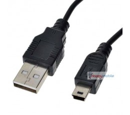 MINI USB Cable for mobile phones gps camera games psp htc 5pin 1M