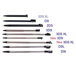 New 3DS 3DS-XL DSL DSI NDSI NDS 2DS XL Nintendo Extendable Stylus Touch Pen